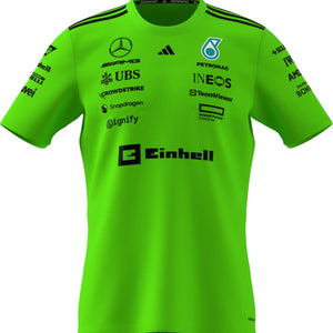 Mercedes - AMG Petronas Formula One 2025 Men's Team Set Up Jersey - Green - image 1