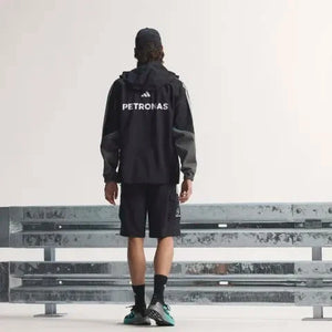 Mercedes - AMG Petronas Formula One Men's Mechanics Rain Jacket - Black - image 16