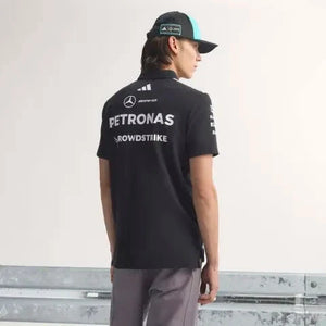 Mercedes - AMG Petronas Formula One 2026 Men's Team Polo Shirt - White/Black - image 10