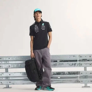 Mercedes - AMG Petronas Formula One 2026 Men's Team Polo Shirt - White/Black - image 11