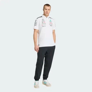 Mercedes - AMG Petronas Formula One 2026 Men's Team Polo Shirt - White/Black - image 16