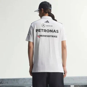 Mercedes - AMG Petronas Formula One 2026 Men's Team Polo Shirt - White/Black - image 20