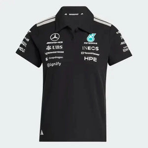 Mercedes - AMG Petronas Formula One Women's 2026 Team Polo Shirt - Black - image 1