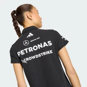 Mercedes - AMG Petronas Formula One Women's 2026 Team Polo Shirt - Black - image 2