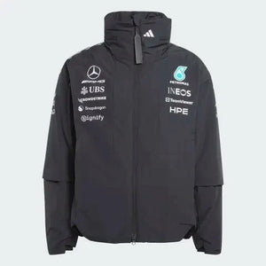Mercedes - AMG Petronas Formula One 2026 Men's Team Jacket - Black - image 1