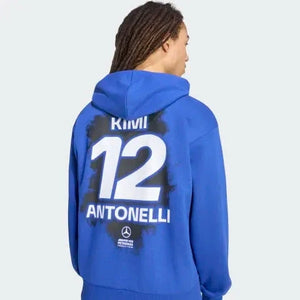 Mercedes - AMG Petronas Formula One Kimi Antonelli Men's Fanwear Hoodie - Blue - image 6