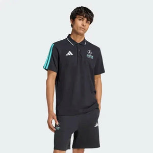 Mercedes - AMG Petronas Formula One Men's DNA Polo Shirt - Black - image 3