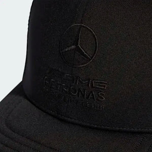 Mercedes - AMG Petronas Formula One Children Night Trucker Hat - Youth Stealth Black - image 3