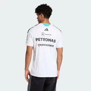 Mercedes - AMG Petronas Formula One 2026 Men's Team Jersey T-Shirt - White/Black - image 4