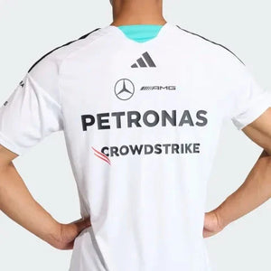 Mercedes - AMG Petronas Formula One 2026 Men's Team Jersey T-Shirt - White/Black - image 6