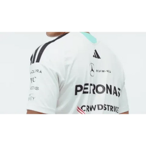Mercedes - AMG Petronas Formula One 2026 Men's Team Jersey T-Shirt - White/Black - image 8
