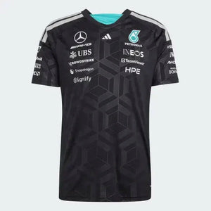 Mercedes - AMG Petronas Formula One 2026 Men's Team Jersey T-Shirt - White/Black - image 1