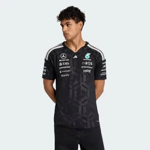 Mercedes - AMG Petronas Formula One 2026 Men's Team Jersey T-Shirt - White/Black - image 9