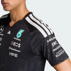 Mercedes - AMG Petronas Formula One 2026 Men's Team Jersey T-Shirt - White/Black - image 13