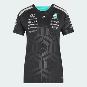 Mercedes - AMG Petronas Formula One 2026 Women's Team Driver Jersey - Black/White - image 1