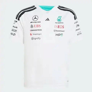Mercedes - AMG Petronas Formula One 2026 Kids Team Driver Jersey - Youth Black/White - image 2