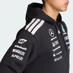 Mercedes - AMG Petronas Formula One 2026 Men's Team Hoodie - Black - image 5