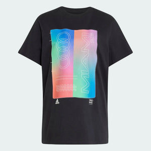Audi Formula One Women's Special Edition Miami GP T-Shirt - Black - image 1