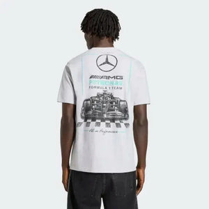 Mercedes - AMG Petronas Formula One Men's Graphic T-Shirt - Grey - image 2