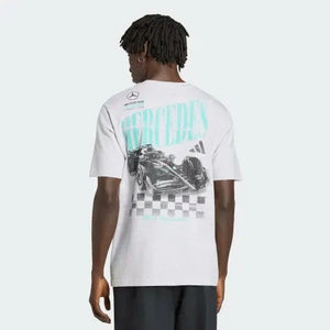 Mercedes - AMG Petronas Formula One Men's Car Graphic T-Shirt - Grey - image 2