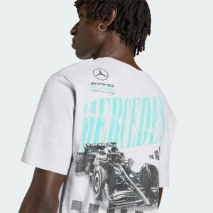 Mercedes - AMG Petronas Formula One Men's Car Graphic T-Shirt - Grey - image 6