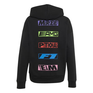 Mercedes - AMG Petronas F1 Kids "Lights On" Hoodie - Youth Black - image 2