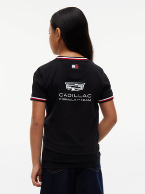 Cadillac F1 Racing Kids 2026 Team T-Shirt - Youth Black/White - image 4