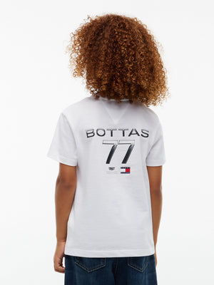 Cadillac F1 Racing Kids Valtteri Bottas Chevron T-Shirt - Youth White - image 4