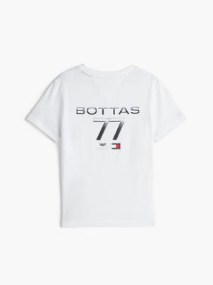 Cadillac F1 Racing Kids Valtteri Bottas Chevron T-Shirt - Youth White - image 2