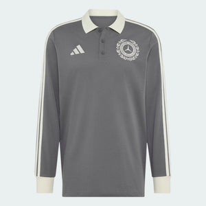 Mercedes - AMG Petronas F1 Men's Silver Arrows Long Sleeve Icon Polo Shirt - Gray - image 1