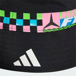 Mercedes - AMG Petronas F1 Team Lights On Bucket Hat  - Black - image 3