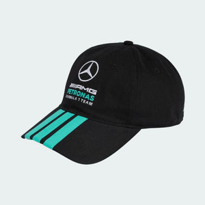 Mercedes - AMG Petronas Formula One DNA 3 Stripes Hat - Black/White - image 1
