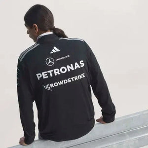 Mercedes - AMG Petronas Formula One 2026 Men's Team 1/4 Zip Sweatshirt - Black - image 12
