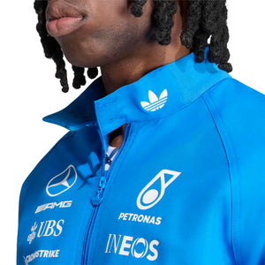 Mercedes - AMG Petronas F1 Men's Special Edition Silverstone Blue Wonder Driver Jacket - image 5