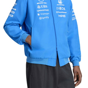 Mercedes - AMG Petronas F1 Men's Special Edition Silverstone Blue Wonder Driver Jacket - image 6