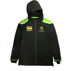 Automobili Lamborghini Squadra Corse Men's Team Lightweight Jacket Black - image 1