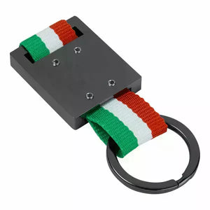 Automobili Lamborghini Squadra Corse Italian Flag Keyring - image 2