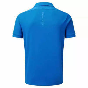 Automobili Lamborghini Squadra Corse Travel Polo Shirt - Blue/Orange/Gray - image 4