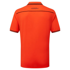 Automobili Lamborghini Squadra Corse Men's Travel Polo Shirt - Orange/White/Green - image 7