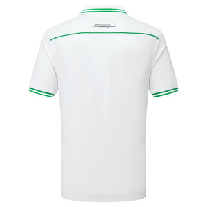 Automobili Lamborghini Squadra Corse Men's Travel Polo Shirt - Orange/White/Green - image 10