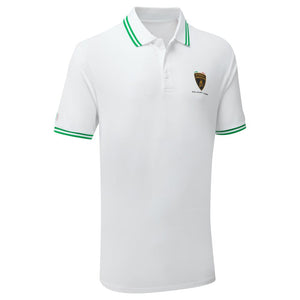 Automobili Lamborghini Squadra Corse Men's Travel Polo Shirt - Orange/White/Green - image 11