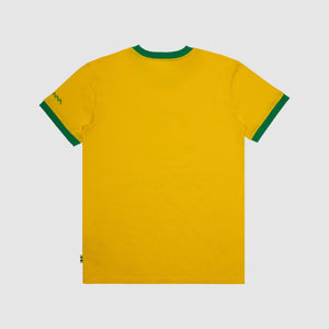 Ayrton Senna F1 Legacy Logo T-Shirt - Blue/Yellow - image 4