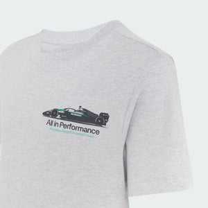 Mercedes - AMG Petronas F1 Kids Graphic T-Shirt - Youth Gray - image 3