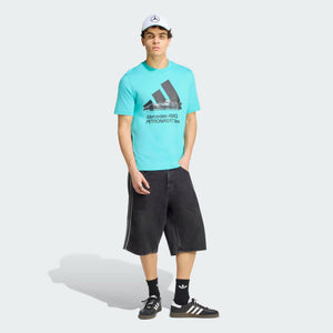 Mercedes - AMG Petronas Formula One Men's Team Graphic T-Shirt - Light Grey/Semi Mint Rush - image 7
