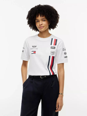 Cadillac F1 Racing 2026 Special Edition Silverstone GP Team T-Shirt - White - image 4