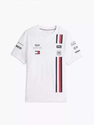 Cadillac F1 Racing 2026 Special Edition Silverstone GP Team T-Shirt - White - image 1