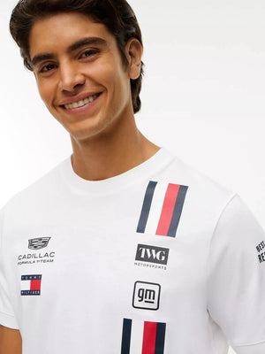 Cadillac F1 Racing 2026 Special Edition Silverstone GP Team T-Shirt - White - image 8