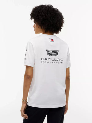 Cadillac F1 Racing 2026 Special Edition Silverstone GP Team T-Shirt - White - image 6
