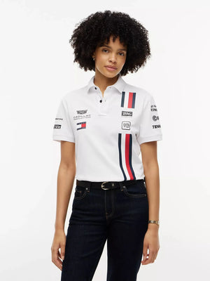Cadillac F1 Racing 2026 Special Edition Silverstone GP Team Polo Shirt - White - image 4