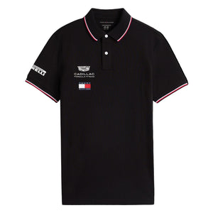 Cadillac F1 Racing 2026 Team Polo Shirt - Black/White - image 1
